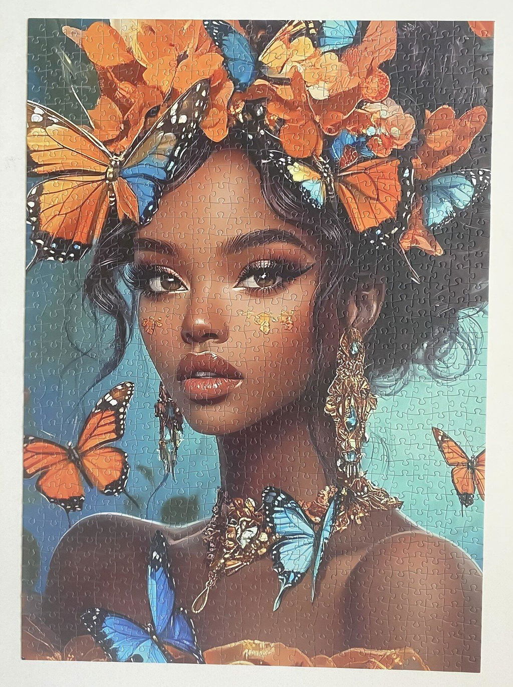 Butterfly Empress Jigsaw Puzzle