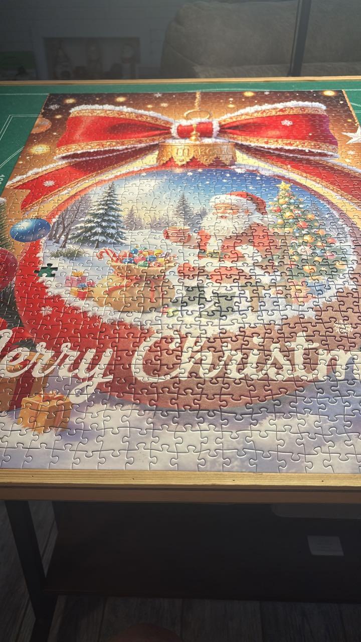 Santa’s Ornament Wonderland Jigsaw Puzzle