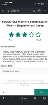 Anonymous review photo