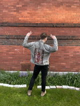 Wardeh al-Qamar Tatreez Denim Jacket