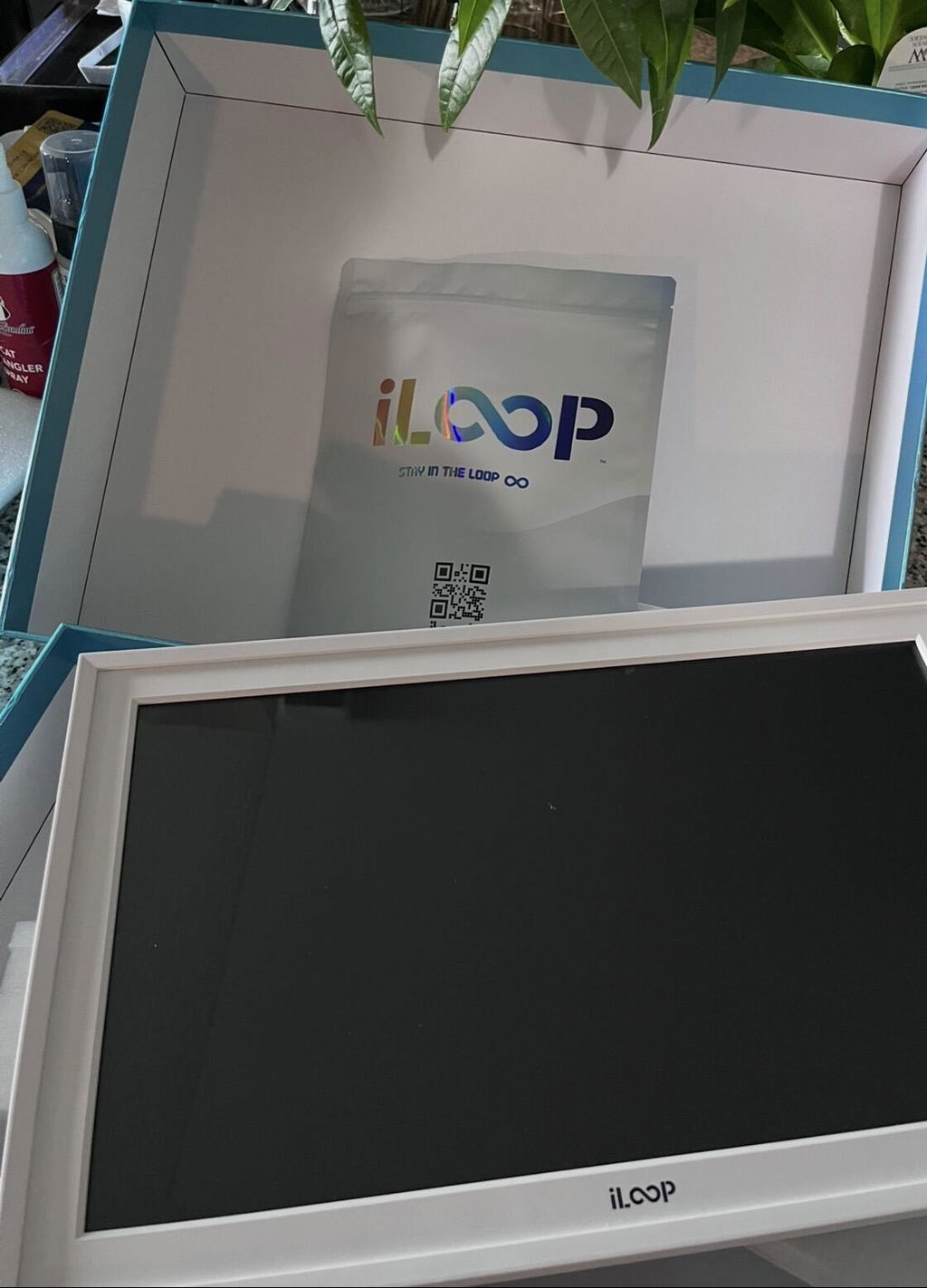 iLoop 15.6” Digital Calendar 32GB | Calendar, Wi-Fi Photo & Video Frame, Art Gallery | Premium Features No Subscription, Touchscreen