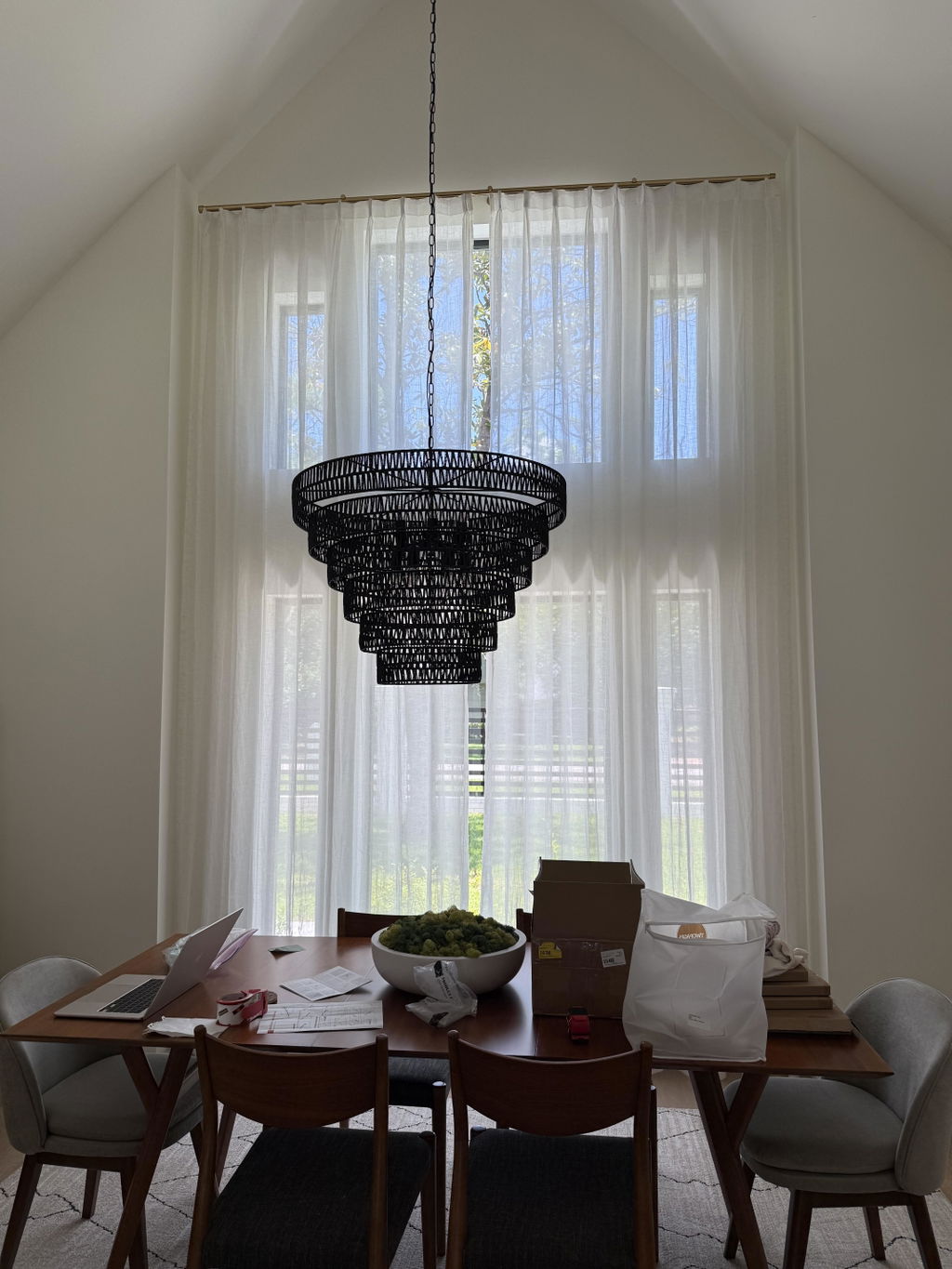 Cato Single Decorative Traverse Curtain Rod