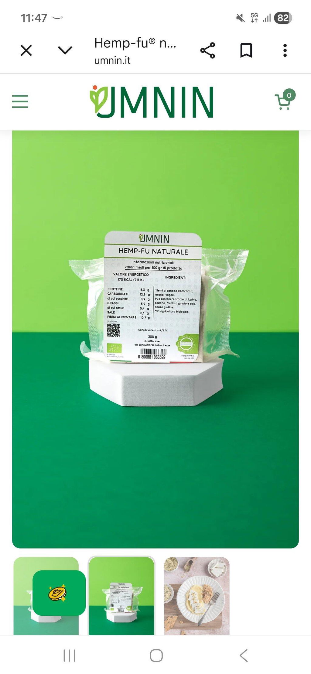 Hemp-fu® naturale (200g)