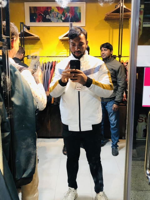 White Winter Jacket
