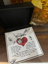 To My Daughter Necklace From Dad, Mother To Daughter Gifts