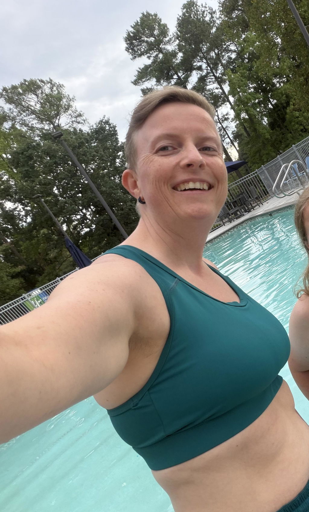 Athletic Swim Top