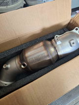 Two Step Performance (TSP) High Efficiency Downpipe | 17-23+ Civic Type R FK8 & FL5, 23+ Integra Type S DE5