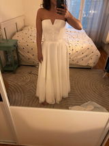 Simple Civil Wedding Dress Francoise midi