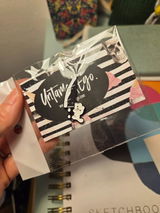 Kitty Cutthroat Enamel Pin