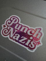 Punch Nazis Sticker