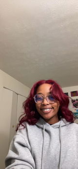 Curtain Bangs 99J Burgundy Glueless Wig Body Wave Pre Cut 6x5 HD Lace Wig