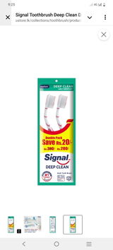 Signel toothbrush deep cleaning review photo
