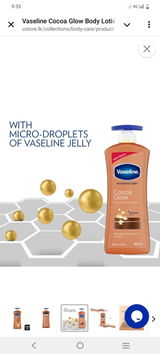 Vaseline cocoa glow body lotion review photo