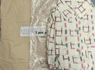 Customer photo of Resha ikkat shirt dress