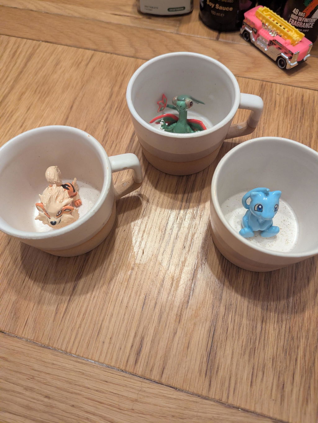 Handmade Pokémon-Inspired Ceramic Mug – Cute Anime Figurine Coffee Cup