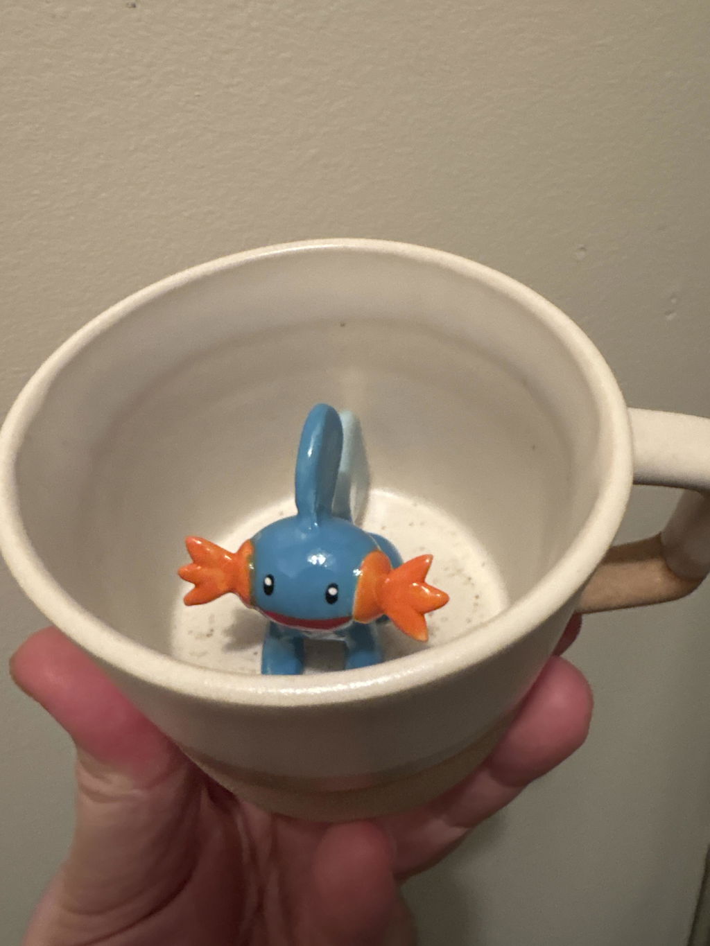 Handmade Pokémon-Inspired Ceramic Mug – Cute Anime Figurine Coffee Cup
