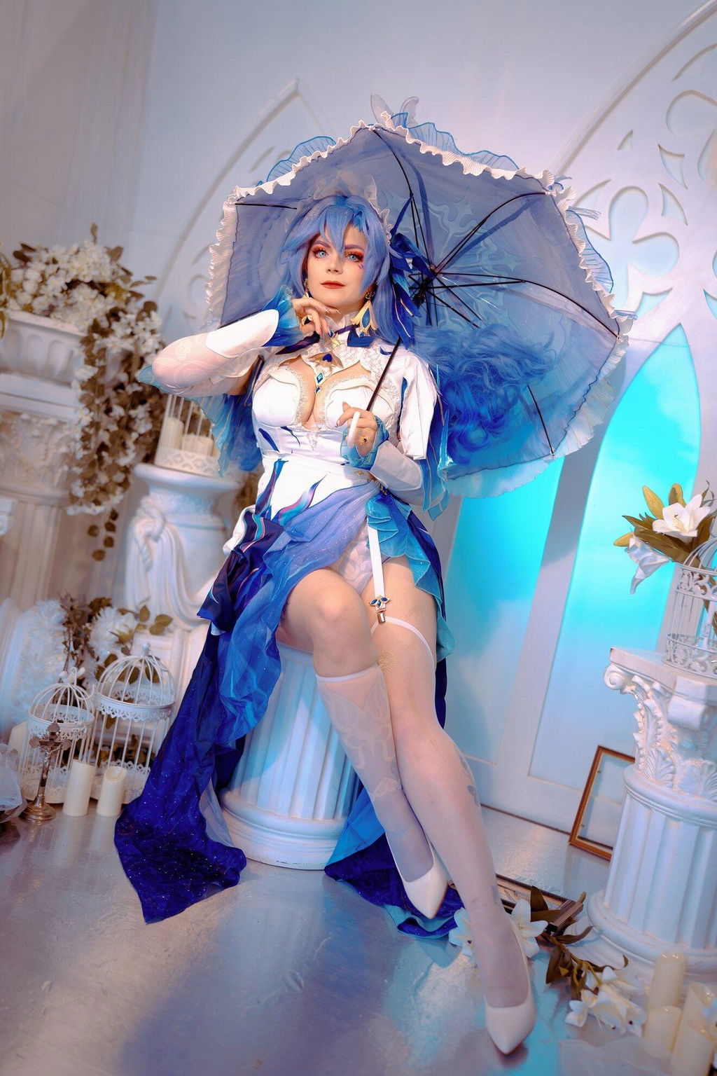 INSTOCK S-3XL Uwowo Wuthering Waves Cantarella Jellyfish Cosplay Costume