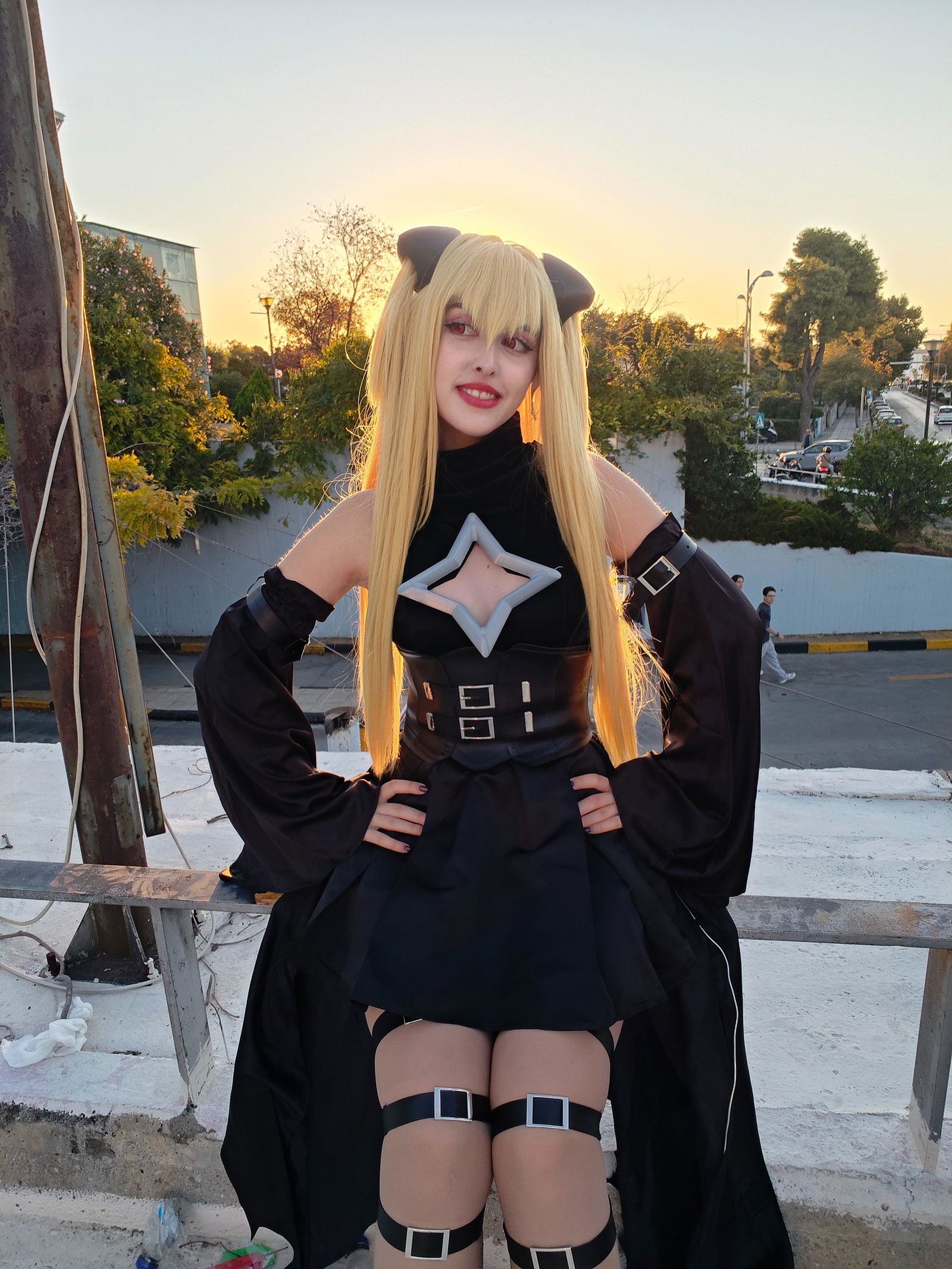 INSTOCK S-3XL Uwowo Azur Lane x To Love Ru Golden Darkness Yami