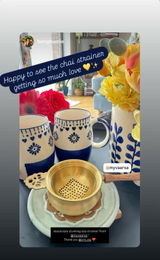 Brass Tea Strainer - Classic