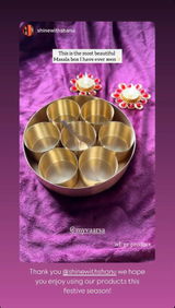 Brass Spice Box, Classic 8"