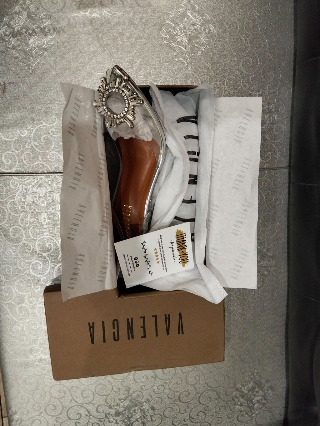 Transparent Cinderella Heel