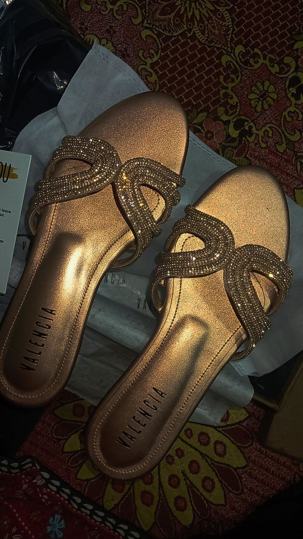 Elora Sierra Rhinestone Flats