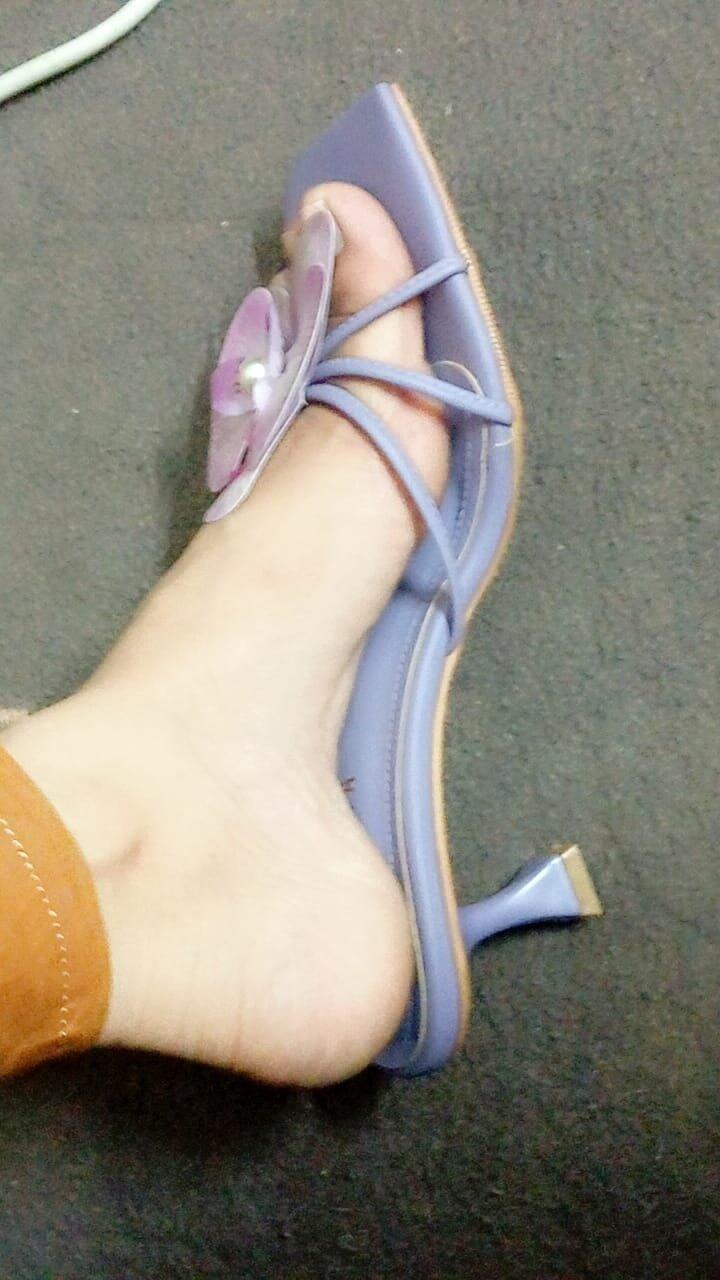 Rose Marie Flower Heel