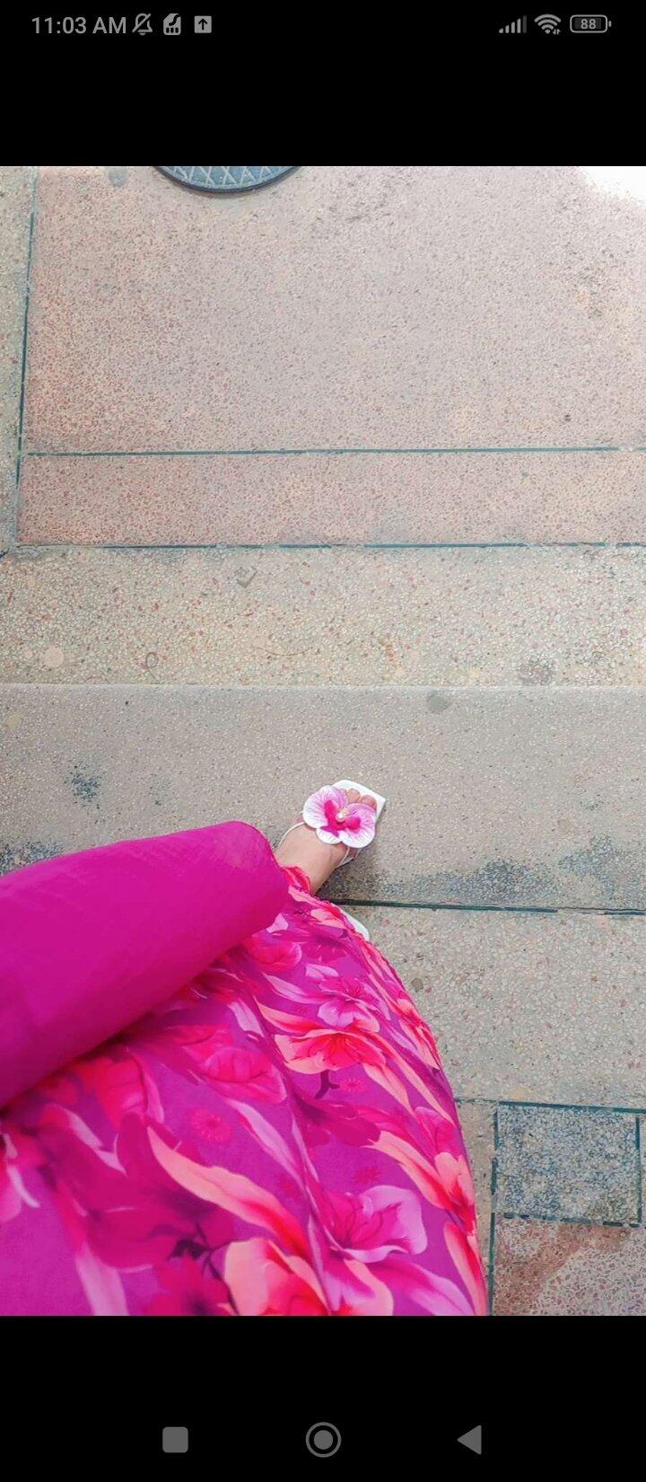Rose Marie Flower Heel