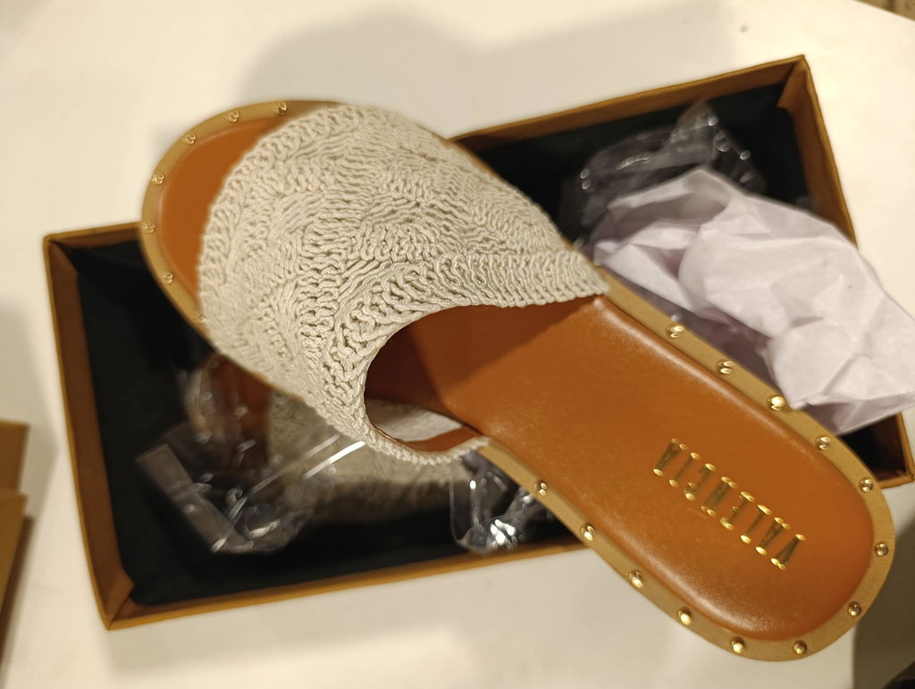 Georgia Woven Slides