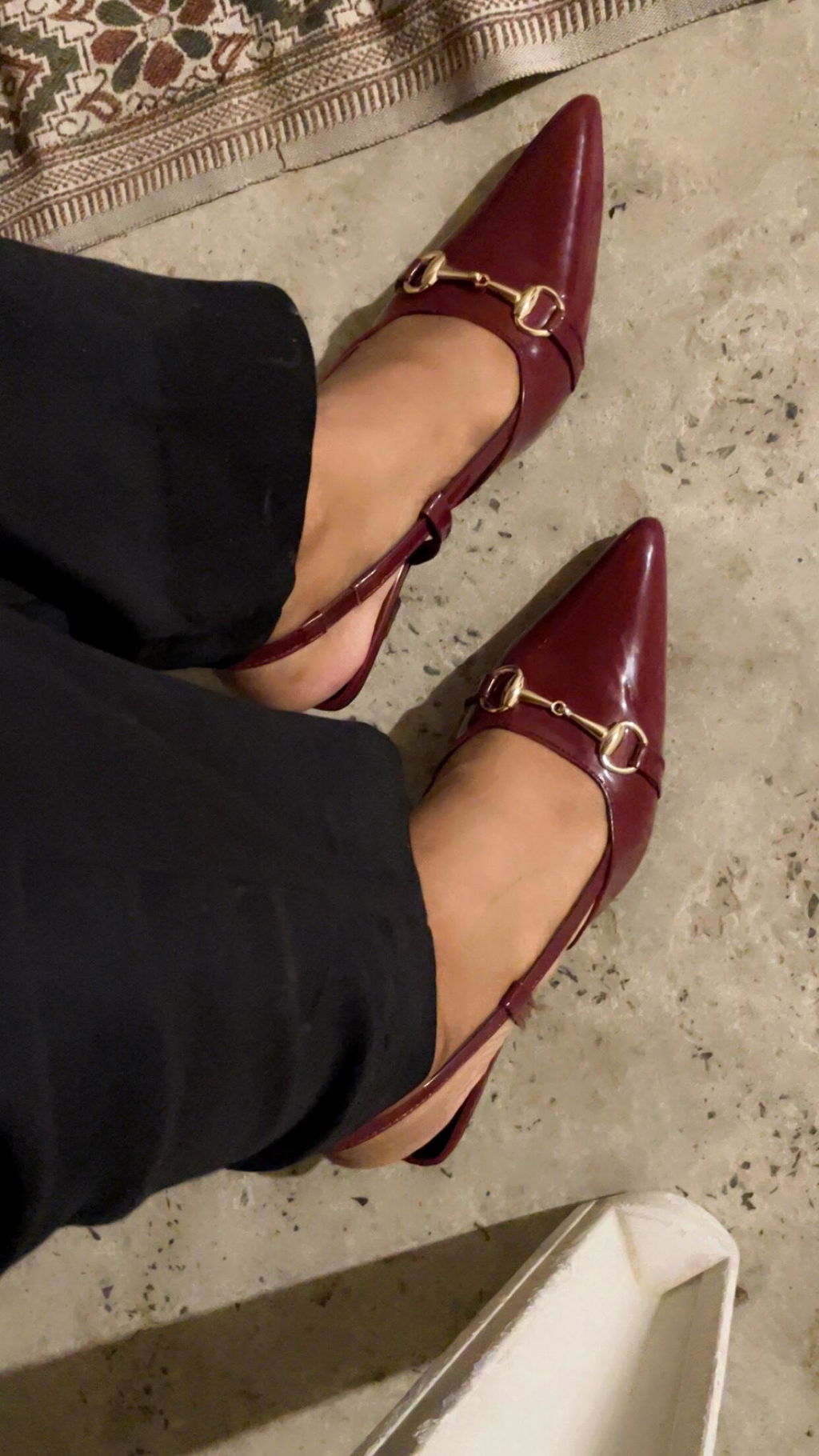 Emily Horsebit Slingback Heel