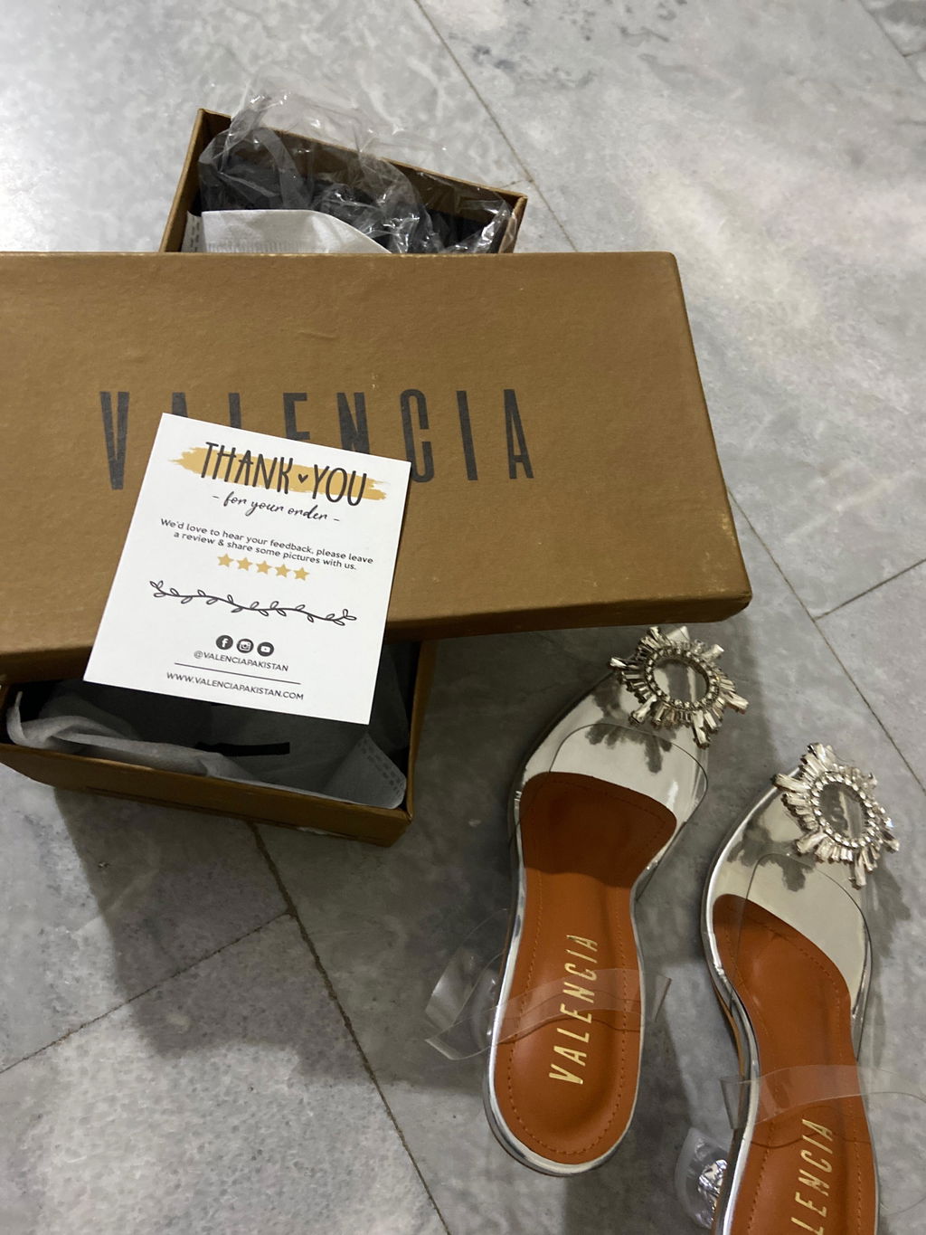 Transparent Cinderella Heel