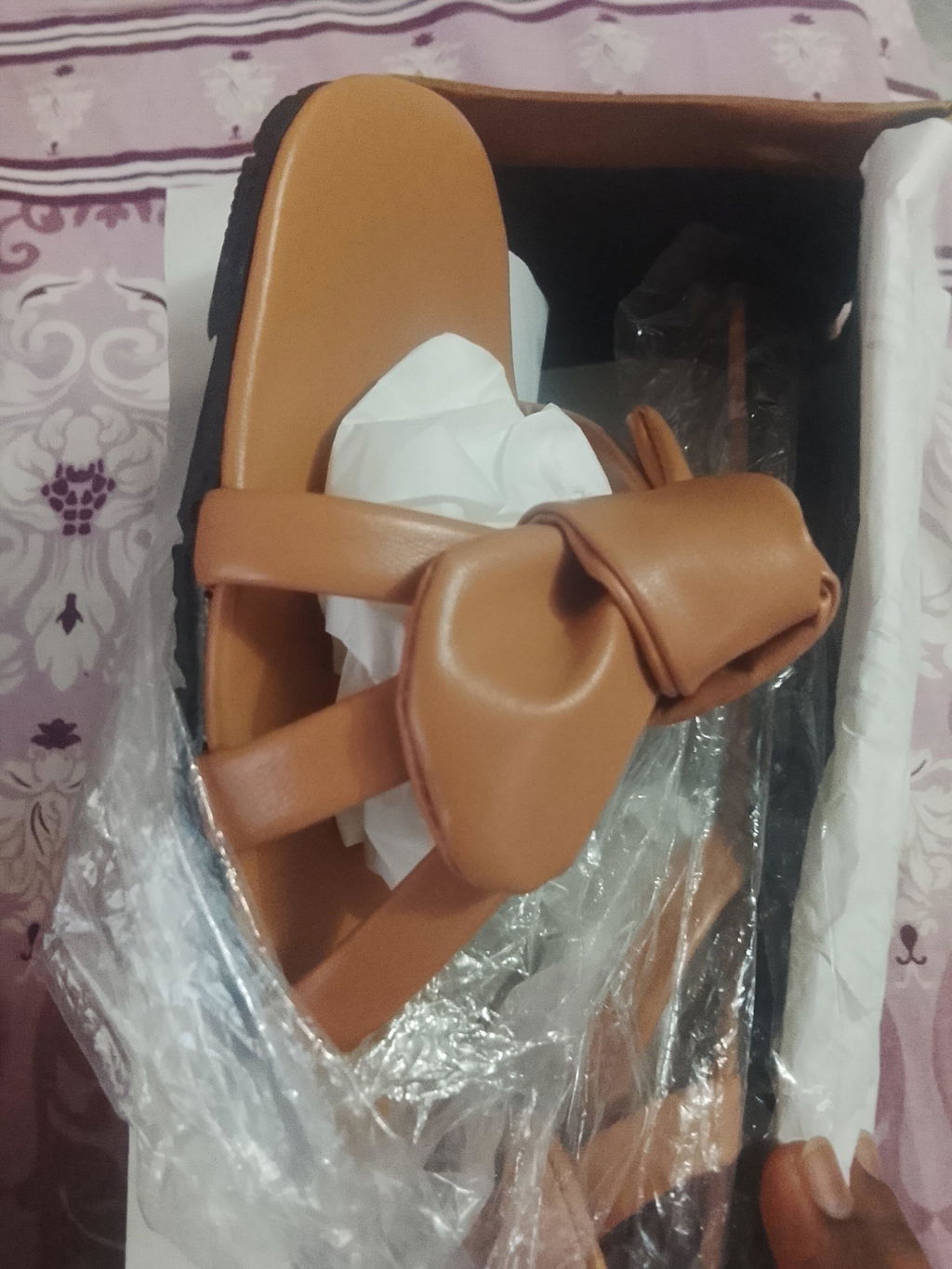 Nude Bow Slipper