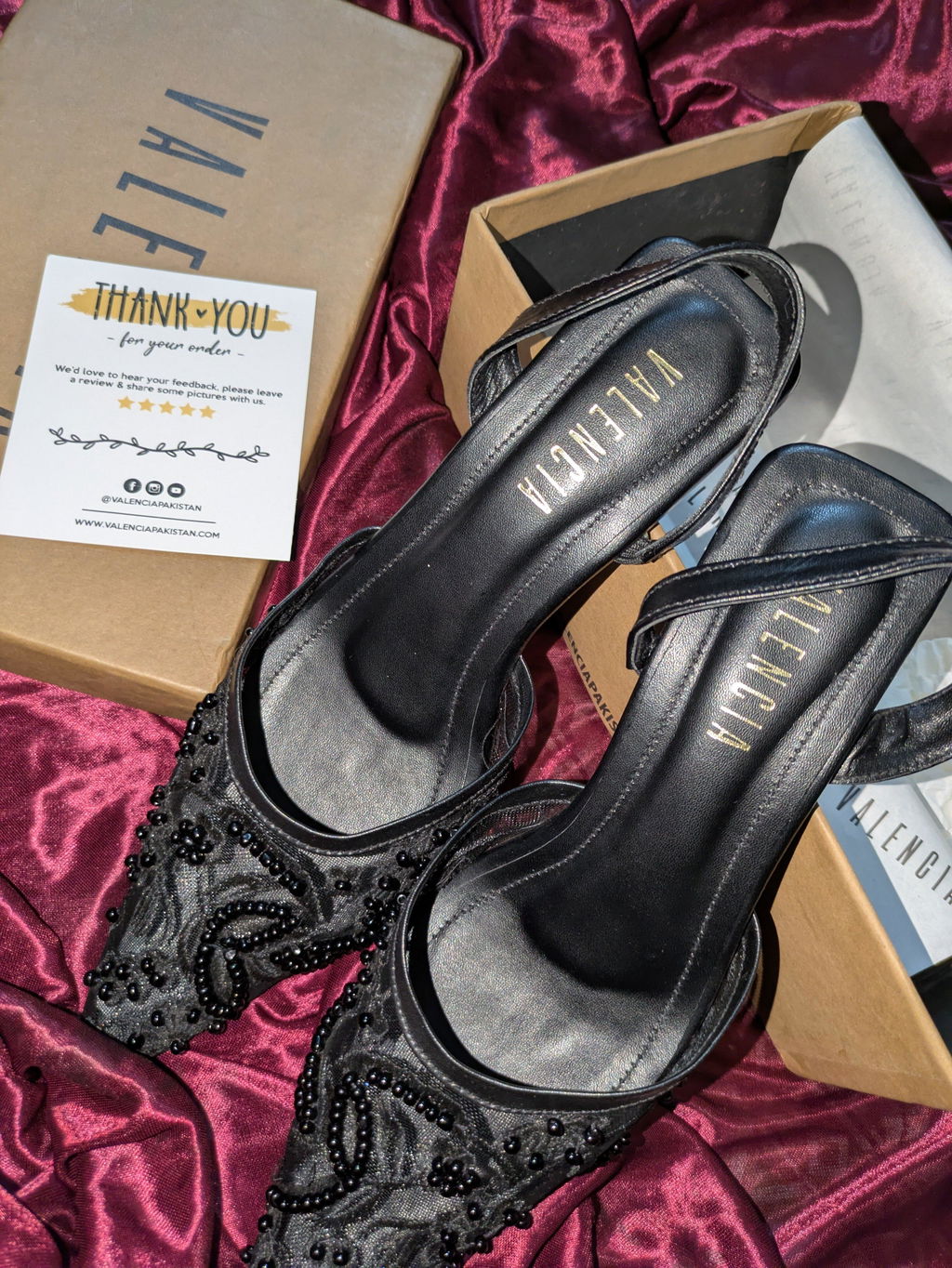 Zara Embroidery Slingback Heel
