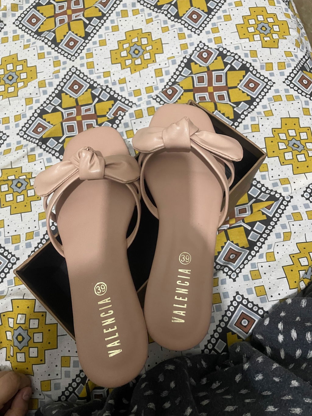 Pink Bow Slipper