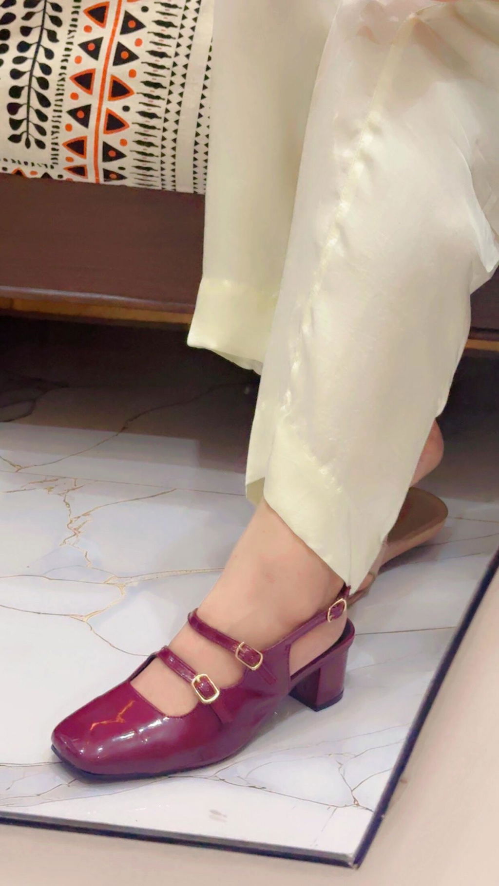 Mary Jane Block Heel