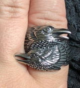 Viking Ring - Huginn & Muninn