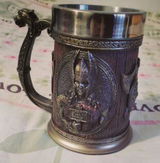 Norse Gods Thor And Odin Viking Beer Mug