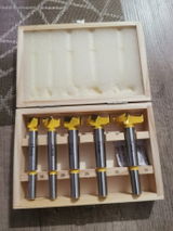 5 Piece Forstner Drill Bit Set