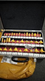 35 Piece Router Bit Box Set