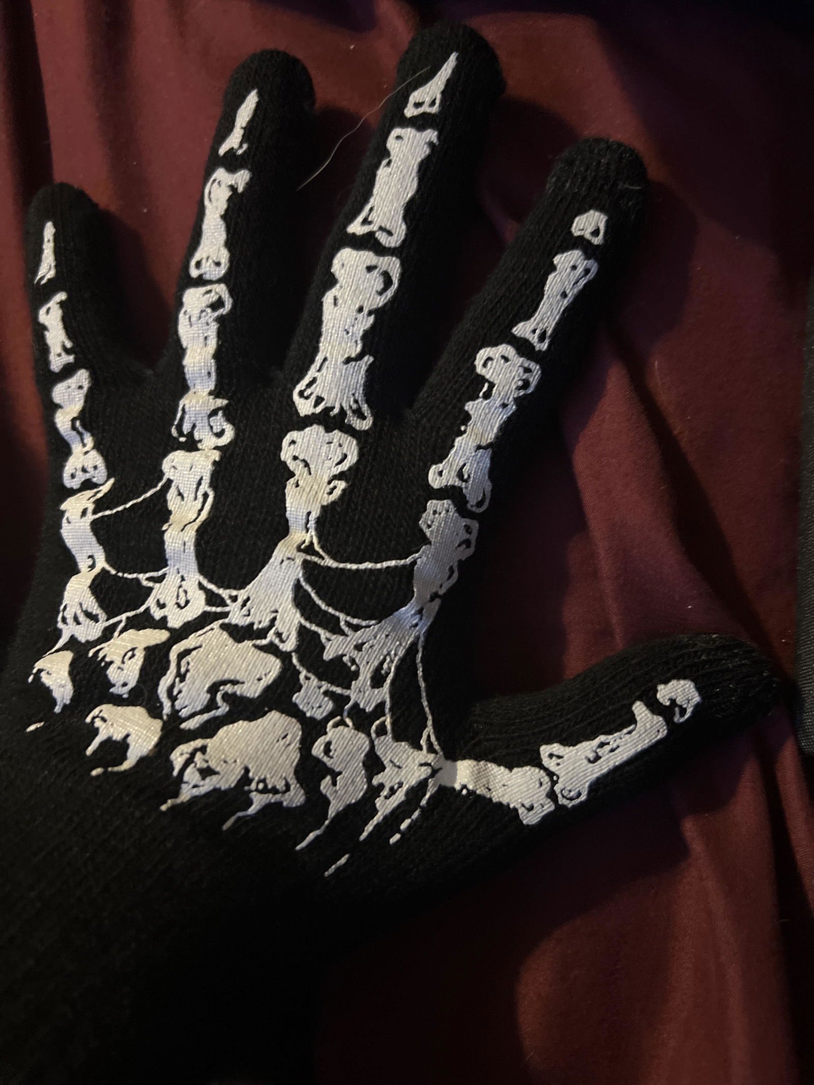 Dead Inside Skeleton Gloves [Full Finger] – VampireFreaks