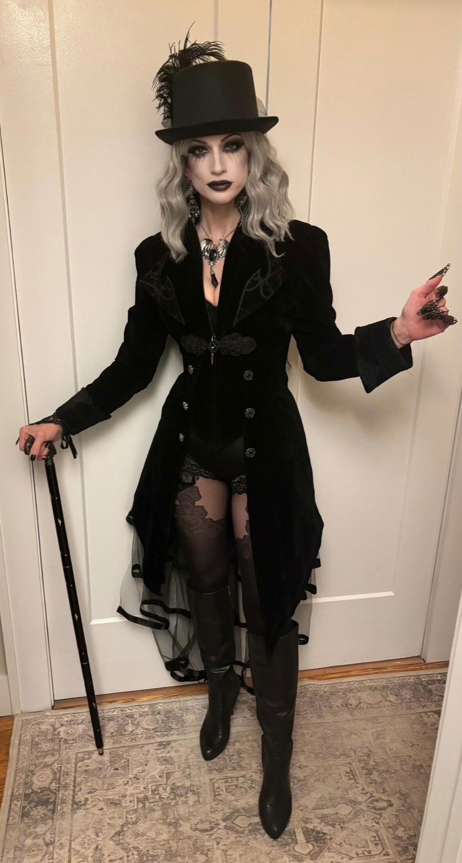 Victorian Vampress Coat [BLACK] – VampireFreaks