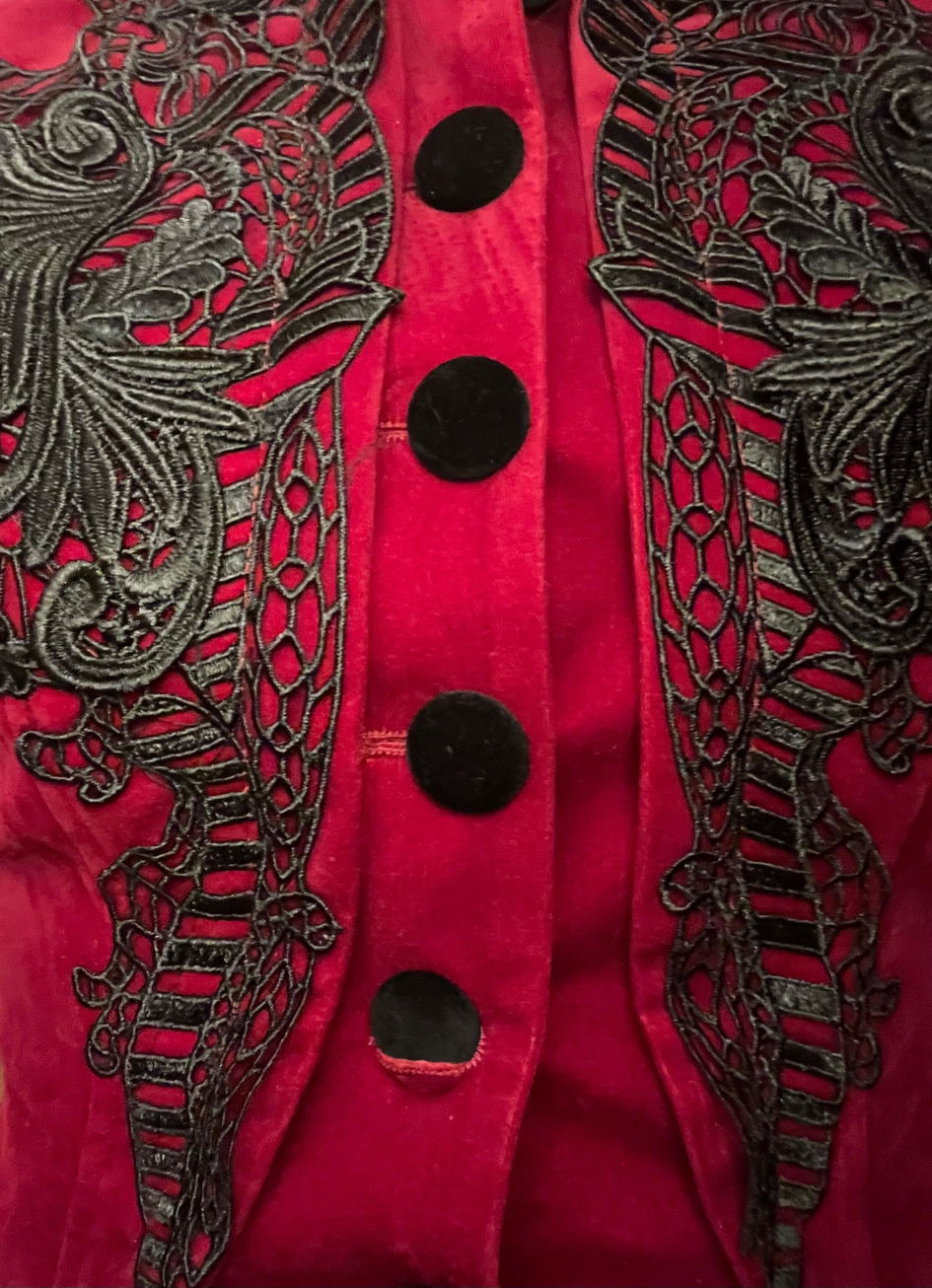 Red Death Victorian Goth Cropped Coat [No Restocks] – VampireFreaks