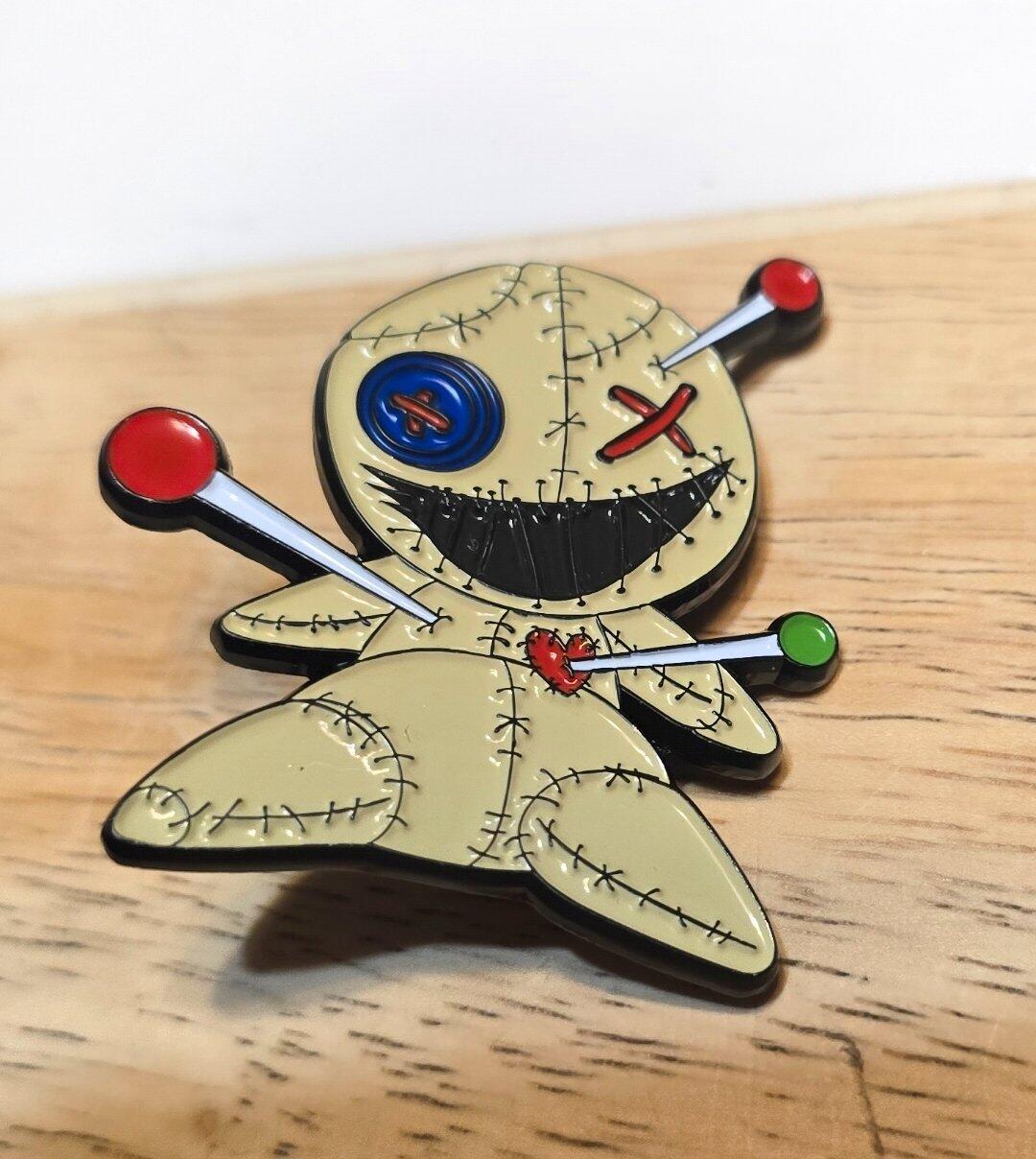 Ouchie Voodoo Doll Enamel Pin – VampireFreaks