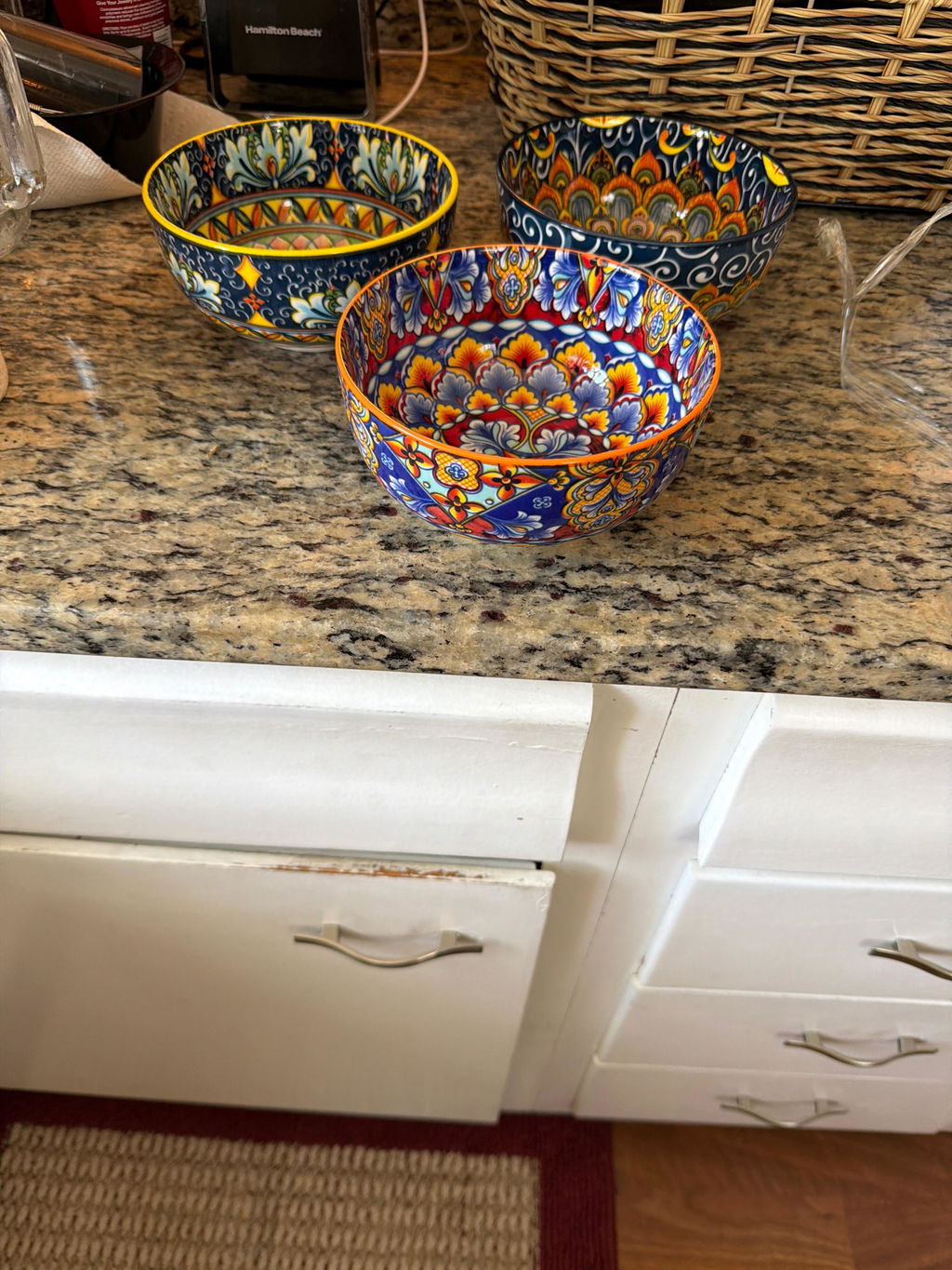 Simi 24 Piece Dinnerware Set with Double-Sided Bowls