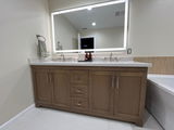 Westmount 54" Solid-Wood Canadian-Made Vanity w/ Quartz Top