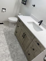 Hampton 48" Solid-Wood Vanity with Quartz Countertop