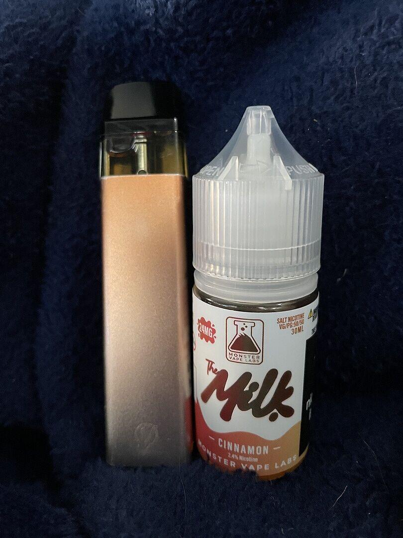 cinnamon milk vape juice The E-Liquid TFN Salts - - 30ml Looper Disposable Vape Flavour:Ice Orange Peach Grown-Up Soda Valencia Orange
