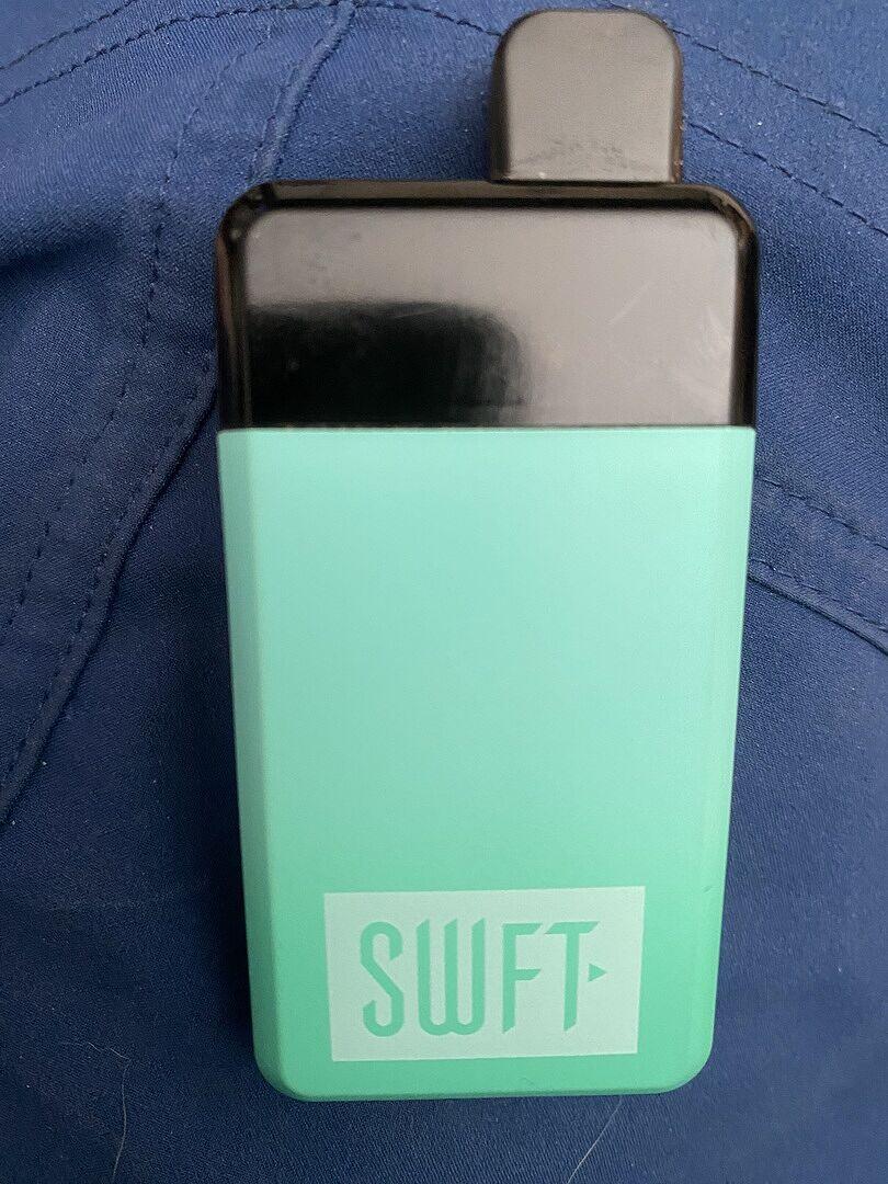 swft cool mint vape Mod 5000 Puffs Rechargeable Disposable Colour:Ink Blue Stop the Wisconsin Vape Torch