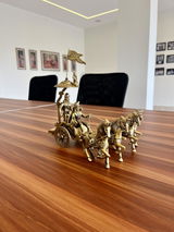 Arjuna Rath, Handmade Maha Royal Chariot Miniature | VARYRA