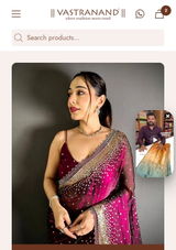 Wine colour silk tissue saree review photo